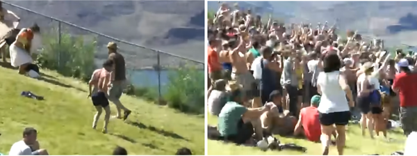 One guy danced. Everyone stared. Then this happened.